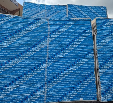 Blue swan gypsum board